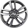 Khomen Wheels KHW1612 (Camry/Corolla/Grand Vitara) 6,5x16 5x114,3 ET45 dia 60,1 gray-FP