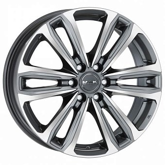 MAK Safari 6 8x18 6x130 ET53 dia 84,1 gunmetal mirror face