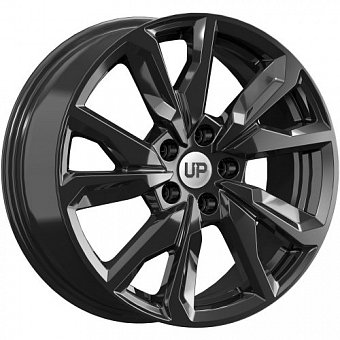 Wheels UP Up114 7x17 5x108 ET35 dia 67,1 new black