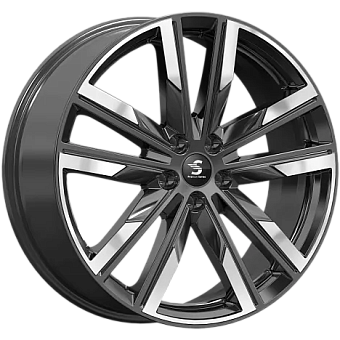 K&K Premium Series КР014 Geely Tugella 8x20 5x108 ET46 dia 63,35 diamond black gris