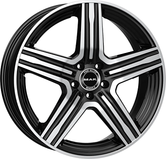 MAK Lewis-D 11x21 5x112 ET38 dia 66,6 black mirror