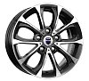 K&K Urals 6,5x15 5x100 ET34 dia 57,1 алмаз черный