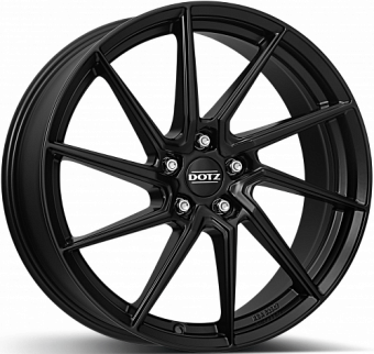 Dotz Spa black 8x18 5x100 ET35 dia 60,1 matt black