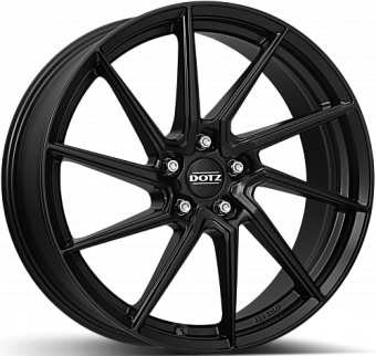 Dotz Spa black 8x18 5x100 ET35 dia 60,1 matt black