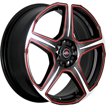 Yokatta Model-4 8x18 5x120 ET30 dia 72,6 MBF+R