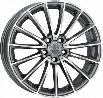 MAK Komet 8x19 5x112 ET43 dia 66,6 gun metallic mirror face