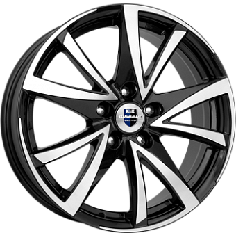 K&K Игуана 7x17 5x114,3 ET50 dia 67,1 алмаз черный Россия