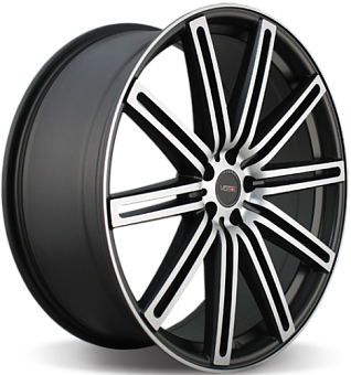 Vissol V-004 9x20 5x120 ET20 dia 74,1 matte graphite machined