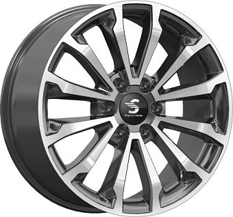 K&K Premium Series КР006 (20_TANK 500) 8,5x20 6x139,7 ET33 dia 100,1 diamond black gris