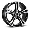 Borbet XL 7,5x17 5x114,3 ET50 dia 72,6 black chrome polished