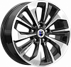 K&K Авиор 7x17 5x110 ET35 dia 67,1 алмаз черный Россия
