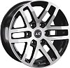LS wheels 1279 9x18 6x139,7 ET30 dia 100,1 BKF