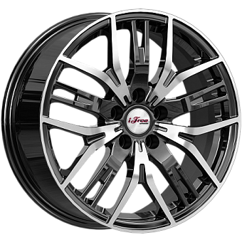 iFree Аскет 7x17 5x108 ET40 dia 65,1 блэк джек