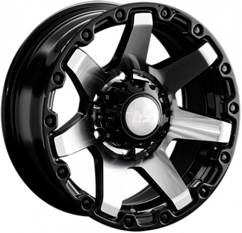 LS wheels 873 7x15 6x139,7 ET10 dia 106,1 BKF