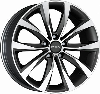 MAK Wolf 7,5x18 5x112 ET51 dia 66,6 gun metallic mirror