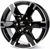 Alutec Titan 7,5x17 6x114,3 ET39 dia 66,1 diamond black front polished