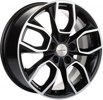 Khomen Wheels KHW1713 (Kia K5) 7x17 5x114,3 ET48 dia 67,1 black-FP Khomen Wheels KHW1713 (Kia K5) 7x17 5x114,3 ET48 dia 67,1 black-FP