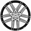 AEZ Cliff dark 9x20 5x108 ET40 dia 70.1 black polished