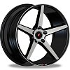 Inforged IFG7 8x18 5x108 ET45 dia 63,3 matt black machined