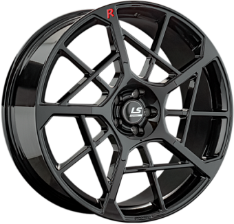 LS Forged FG36 9,5x22 5x108 ET48 dia 63,3 BK LS Forged FG36 9,5x22 5x108 ET48 dia 63,3 BK