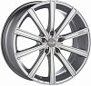 OZ Racing Lounge 10 8x18 5x100 ET35 dia 68 metal silver diamond cut