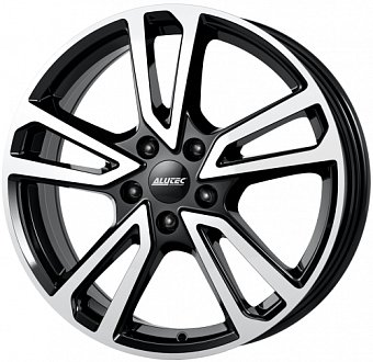 Alutec Tormenta 8x18 5x112 ET44 dia 57,1 diamond black front polished
