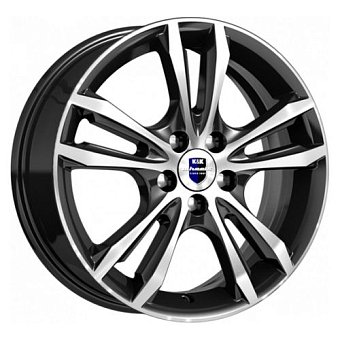 K&K Samara 6x16 4x114,3 ET40 dia 67,1 алмаз черный SK