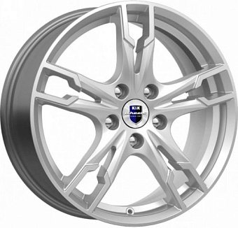 K&K Солар 7x17 5x105 ET40 dia 56,6 сильвер SK Россия