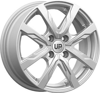 Wheels UP Up122 6x15 4x100 ET46 dia 54,1 silver classic