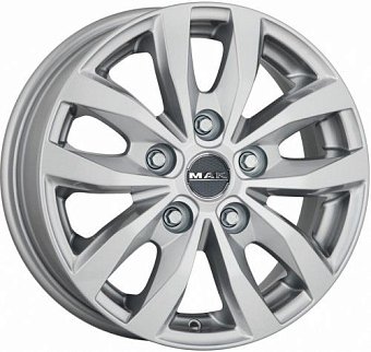 MAK Load 5 3 6,5x16 5x160 ET60 dia 65,1 silver