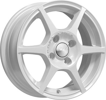 Скад Ягуар 5,5x14 4x100 ET38 dia 67,1 белый Россия