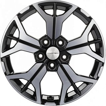 Khomen Wheels KHW1715 (RAV4) 7x17 5x114,3 ET39 dia 60,1 black-FP Россия