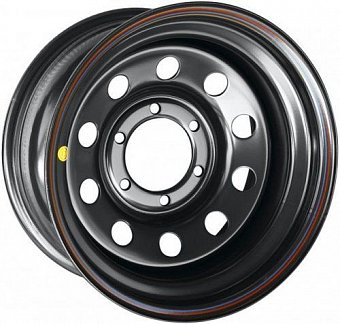 Offroad wheels OFW 8x18 6x139,7 ET-25 dia 110,5 черный