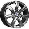 K&K Либерти 7x17 5x108 ET45 dia 67,1 дарк платинум