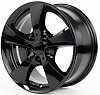 Borbet TB 7,5x16 5x112 ET37 dia 66,6 black glossy