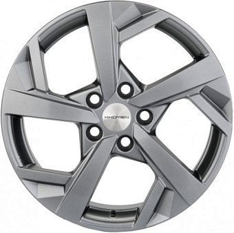 Khomen Wheels KHW1712 (Jetta) 7x17 5x112 ET54 dia 57,1 G-silver