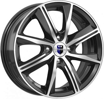 K&K Арнар 7x17 5x100 ET48 dia 56,1 алмаз черный Россия K&K Арнар 7x17 5x100 ET48 dia 56,1 алмаз черный Россия