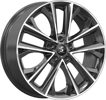 Premium Replica Wheels КР012 7x18 5x108 ET36 dia 65,1 diamond black gris Premium Replica Wheels КР012 7x18 5x108 ET36 dia 65,1 diamond black gris
