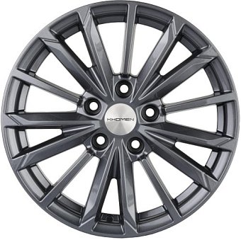 Khomen Wheels KHW1611 (Octavia A7) 6,5x16 5x112 ET46 dia 57,1 gray