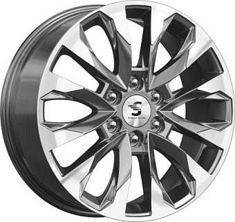 K&K Premium Series КР007 (20_Haval H9) 8x20 6x139,7 ET42 dia 75,1 diamond gloss graphite