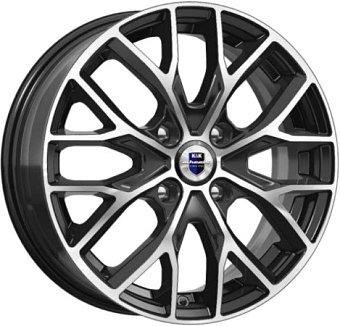 K&K Лилиом 6x16 4x100 ET41 dia 60,1 алмаз черный Россия