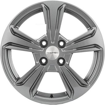 Khomen Wheels KHW1502 (Solano) 6x15 4x100 ET45 dia 54,1 gray
