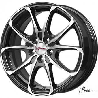 iFree Такеши 6x16 4x100 ET45 dia 54,1 блэк джек