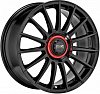 OZ Racing Supertur Evoluzione 8x18 5x112 ET35 dia 75 gloss black+red lettering