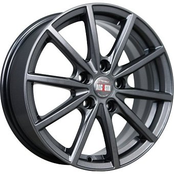 Alcasta M61 7x17 5x108 ET45 dia 63,35 graphite