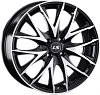 LS wheels 916 6.5x17 4x100 ET41 dia 60.1 BKF