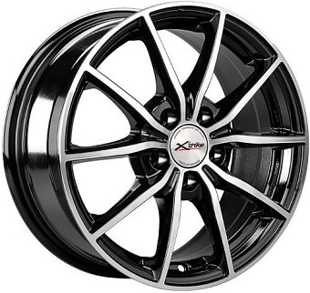 X trike X-111M 6,5x15 5x100 ET38 dia 57,1 BK/FP Россия