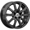 Wheels UP Up123 6x15 5x105 ET37 dia 56,6 new black