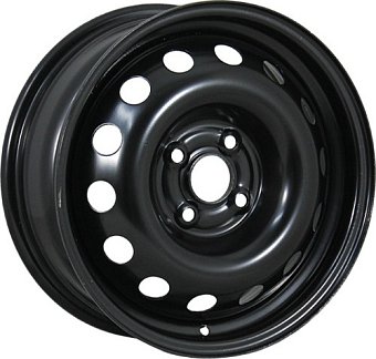 TREBL Chevrolet 6445T (newD5) 6x15 4x100 ET39 dia 56,6 black TREBL Chevrolet 6445T (newD5) 6x15 4x100 ET39 dia 56,6 black