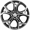 Khomen Wheels KHW1702 (Camry) 7x17 5x114,3 ET45 dia 60,1 black-FP
